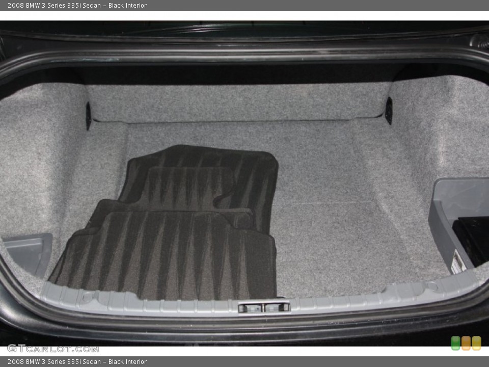 Black Interior Trunk for the 2008 BMW 3 Series 335i Sedan #69111068