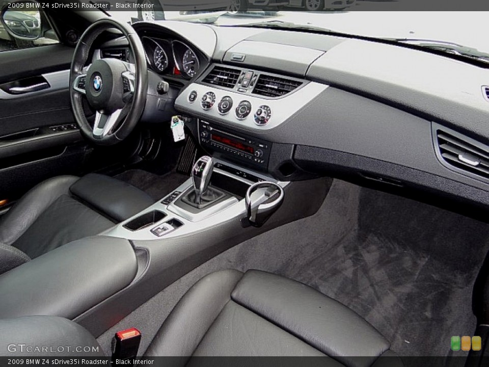 Black Interior Dashboard for the 2009 BMW Z4 sDrive35i Roadster #69112467