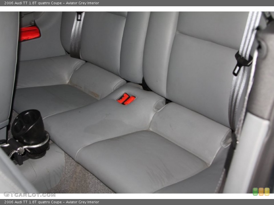 Aviator Grey Interior Rear Seat for the 2006 Audi TT 1.8T quattro Coupe #69112499