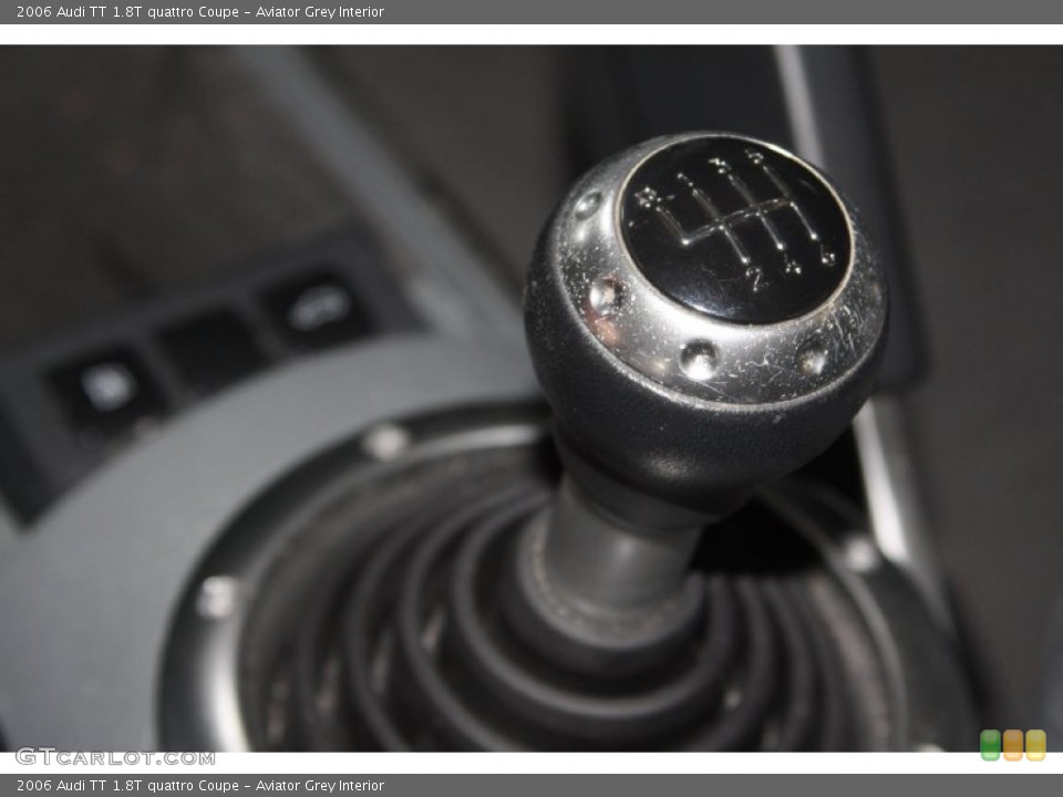 Aviator Grey Interior Transmission for the 2006 Audi TT 1.8T quattro Coupe #69112508