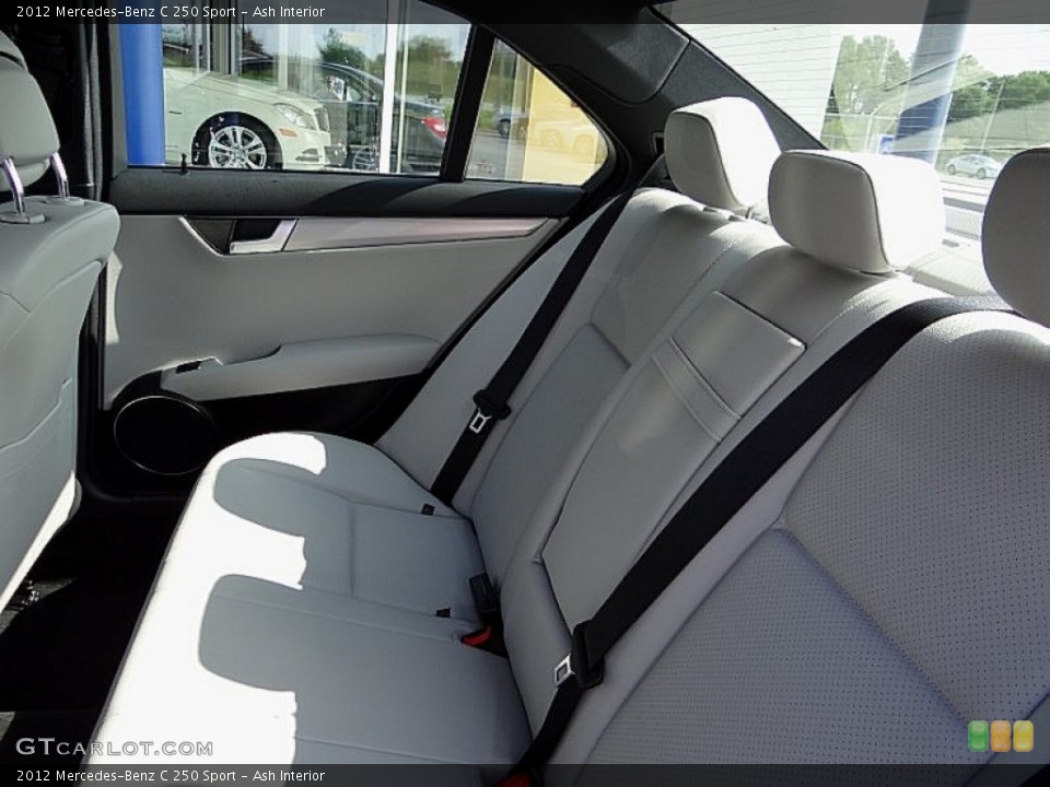 Ash Interior Rear Seat for the 2012 Mercedes-Benz C 250 Sport #69112787
