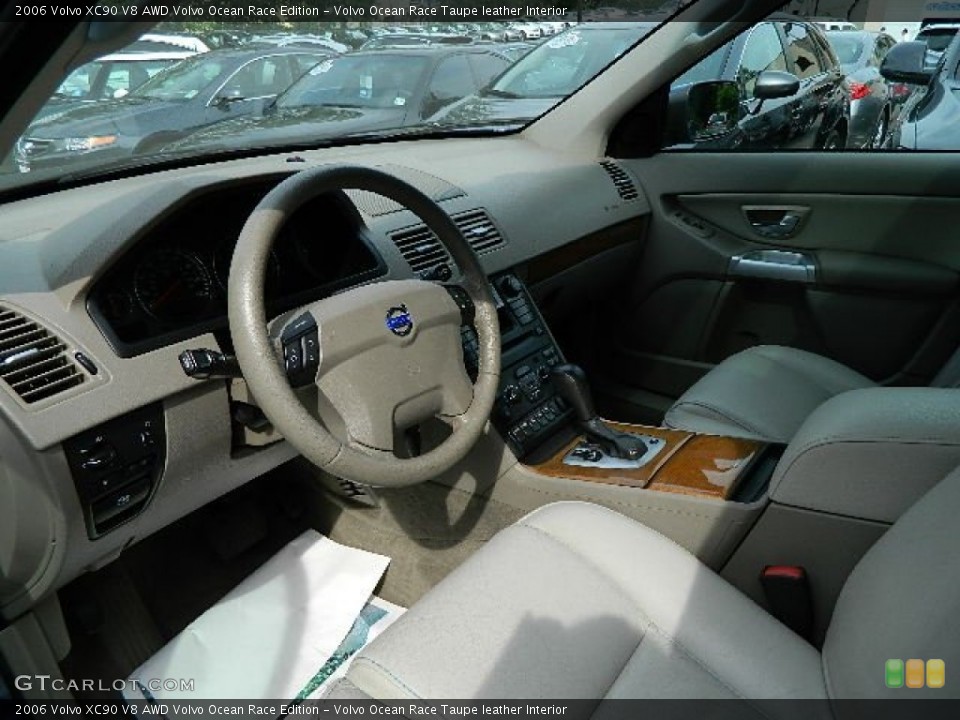 Volvo Ocean Race Taupe leather Interior Photo for the 2006 Volvo XC90 V8 AWD Volvo Ocean Race Edition #69114038