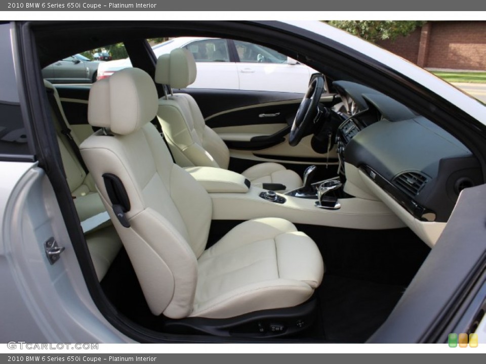Platinum Interior Photo for the 2010 BMW 6 Series 650i Coupe #69114416