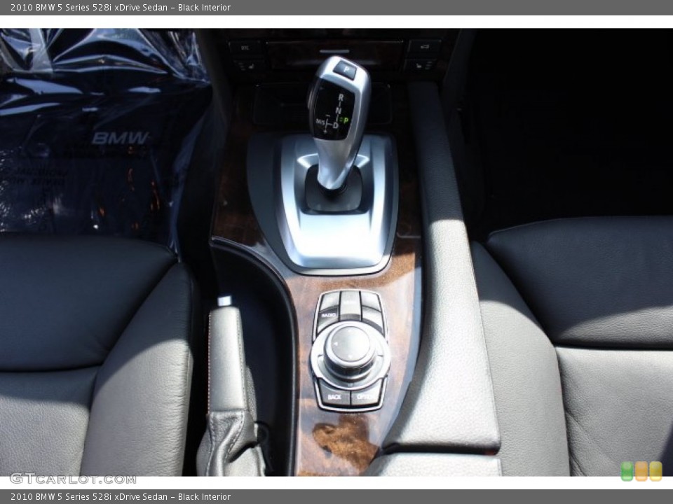 Black Interior Transmission for the 2010 BMW 5 Series 528i xDrive Sedan #69114908