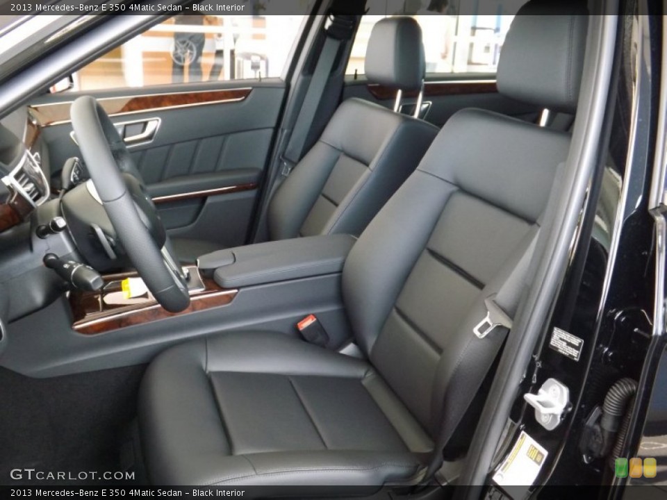 Black Interior Photo for the 2013 Mercedes-Benz E 350 4Matic Sedan #69115297
