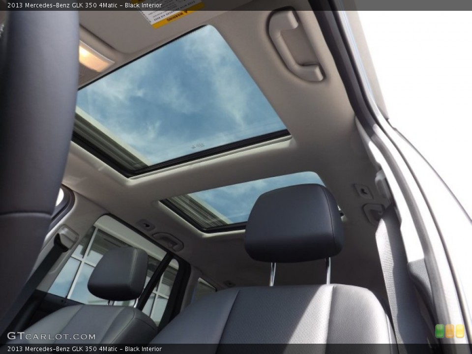 Black Interior Sunroof for the 2013 Mercedes-Benz GLK 350 4Matic #69115589