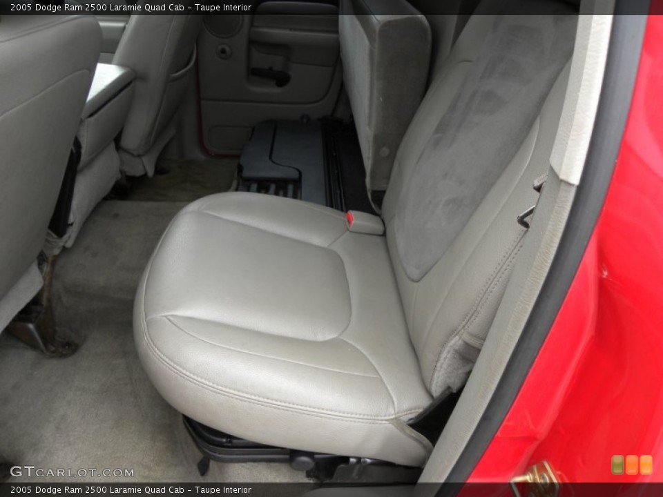Taupe Interior Rear Seat for the 2005 Dodge Ram 2500 Laramie Quad Cab #69118286