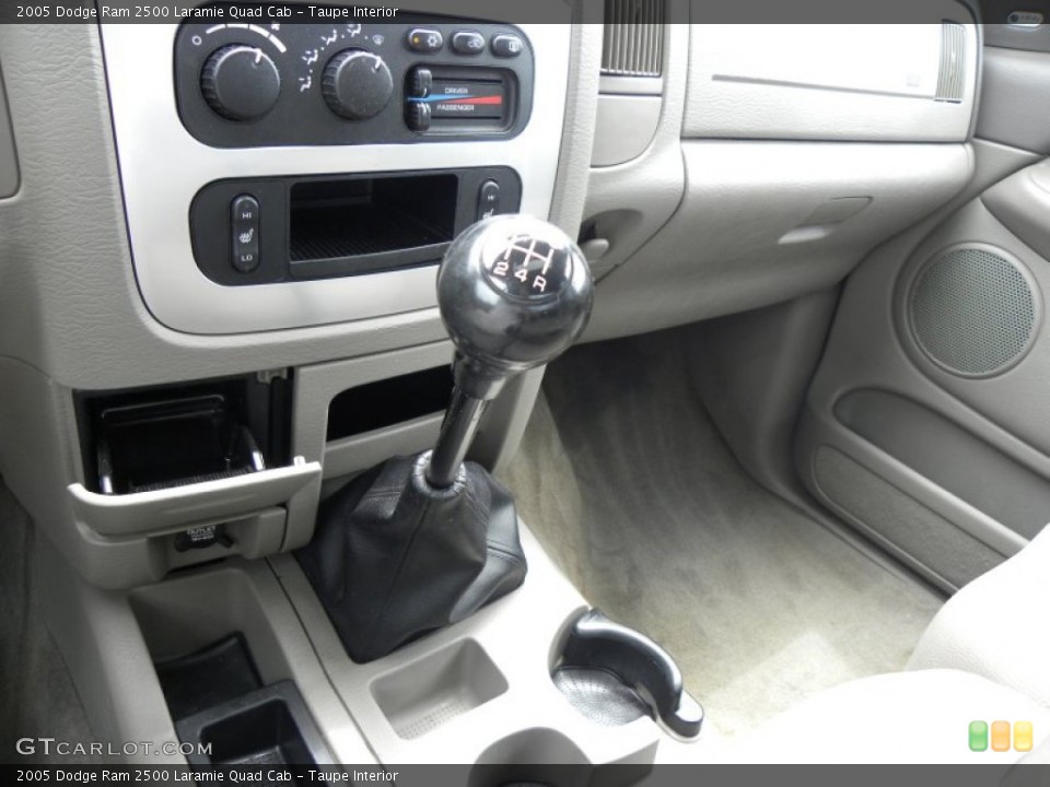 Taupe Interior Transmission for the 2005 Dodge Ram 2500 Laramie Quad Cab #69118412