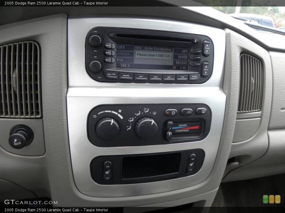 Taupe Interior Controls for the 2005 Dodge Ram 2500 Laramie Quad Cab #69118418