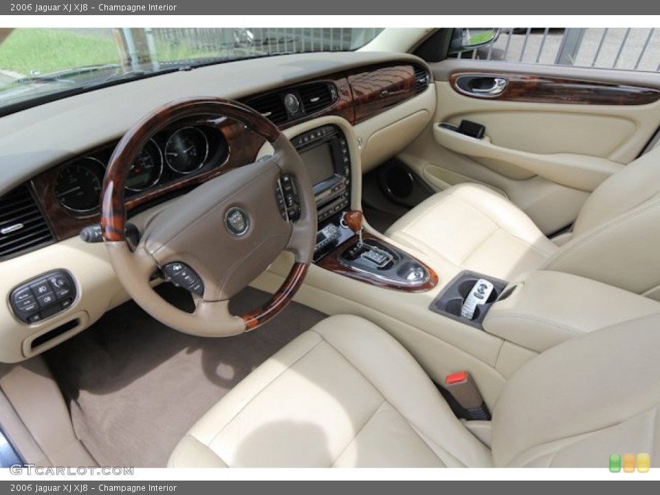 Champagne Interior Prime Interior for the 2006 Jaguar XJ XJ8 #69119609