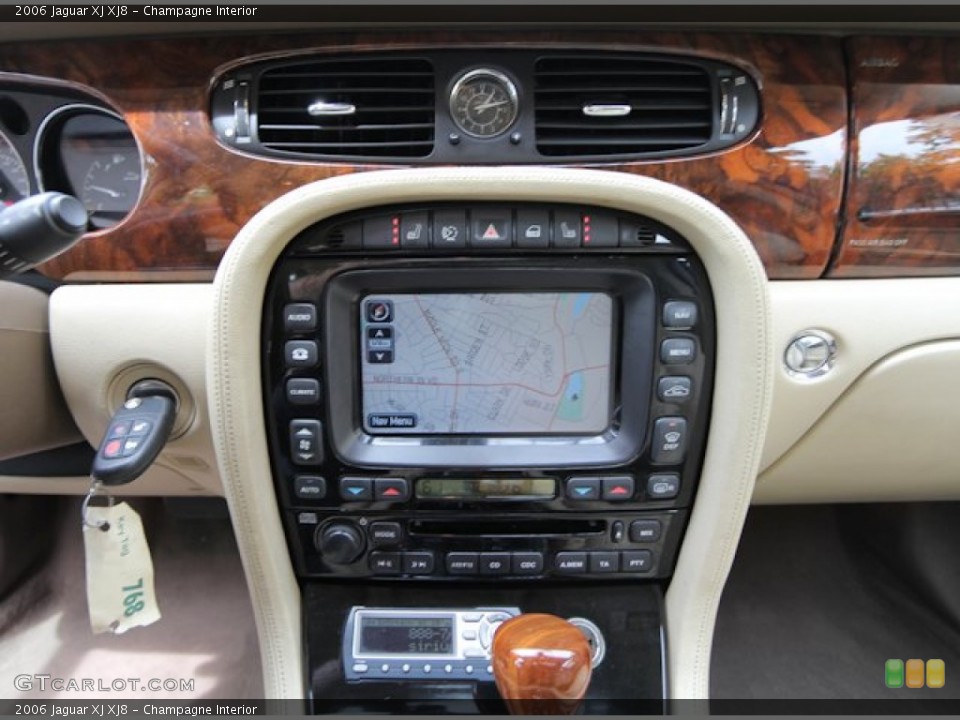 Champagne Interior Controls for the 2006 Jaguar XJ XJ8 #69119653