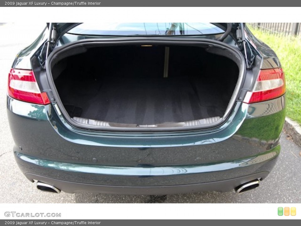 Champagne/Truffle Interior Trunk for the 2009 Jaguar XF Luxury #69120005