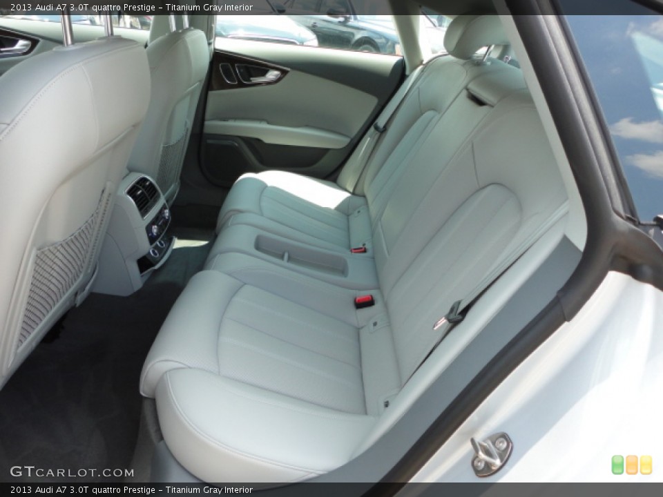 Titanium Gray Interior Rear Seat for the 2013 Audi A7 3.0T quattro Prestige #69120059