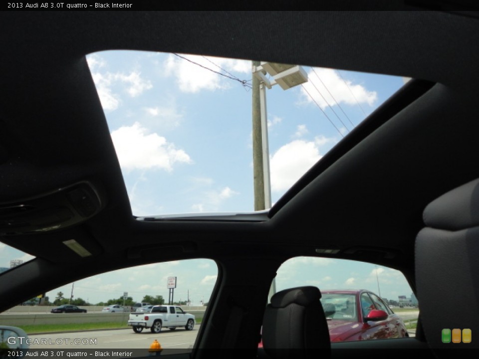 Black Interior Sunroof for the 2013 Audi A8 3.0T quattro #69120554
