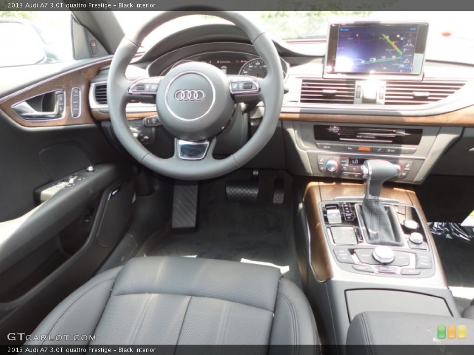 Black Interior Dashboard for the 2013 Audi A7 3.0T quattro Prestige #69120638