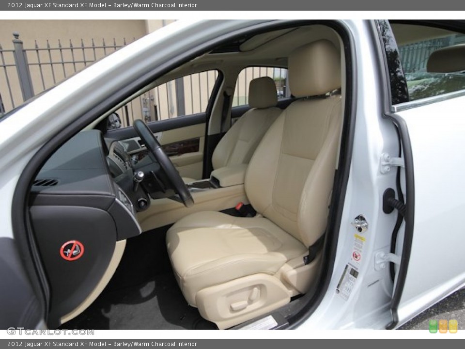 Barley/Warm Charcoal Interior Photo for the 2012 Jaguar XF  #69120668