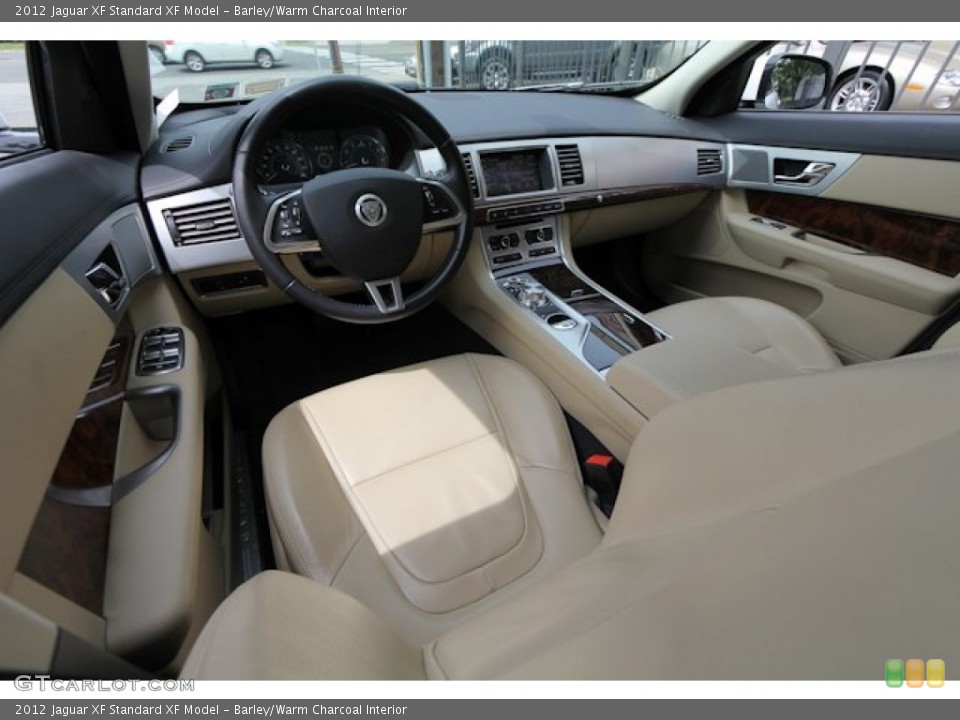 Barley/Warm Charcoal Interior Prime Interior for the 2012 Jaguar XF  #69120691