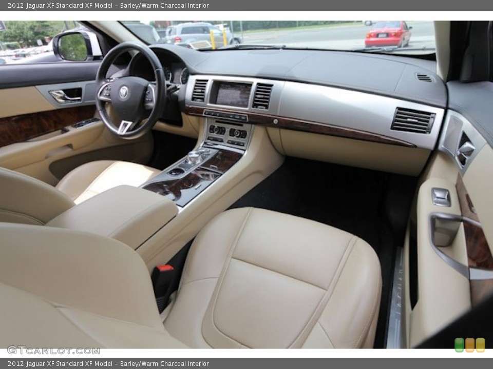 Barley/Warm Charcoal Interior Dashboard for the 2012 Jaguar XF  #69120752