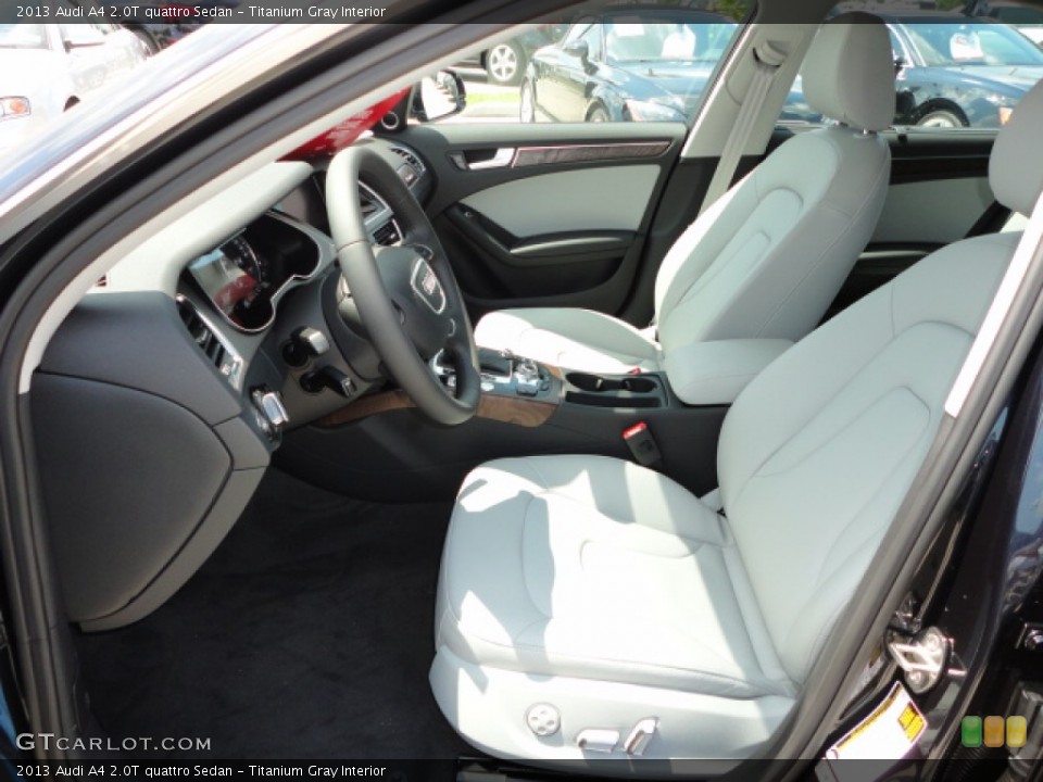 Titanium Gray Interior Front Seat for the 2013 Audi A4 2.0T quattro Sedan #69121103