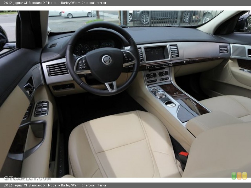 Barley/Warm Charcoal Interior Prime Interior for the 2012 Jaguar XF  #69122357