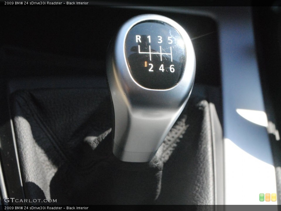 Black Interior Transmission for the 2009 BMW Z4 sDrive30i Roadster #69123377