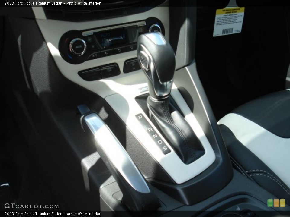 Arctic White Interior Transmission for the 2013 Ford Focus Titanium Sedan #69124337