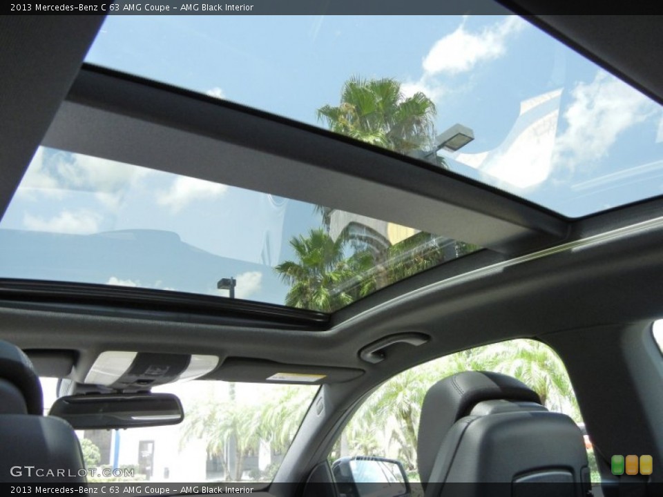 AMG Black Interior Sunroof for the 2013 Mercedes-Benz C 63 AMG Coupe #69126566