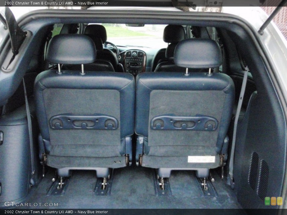 Navy Blue Interior Trunk for the 2002 Chrysler Town & Country LXi AWD #69128774
