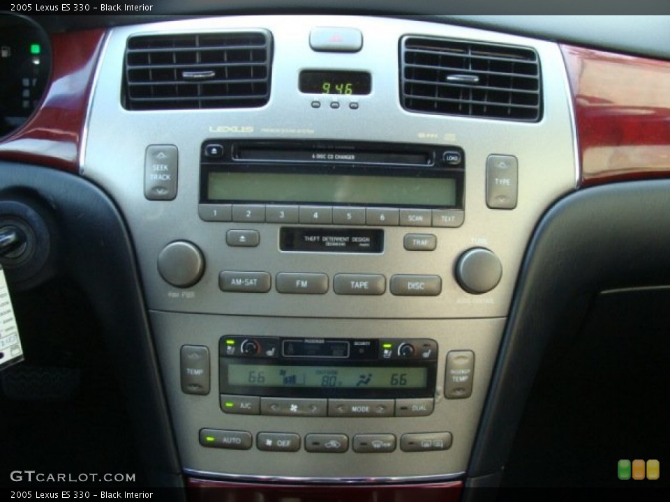 Black Interior Controls for the 2005 Lexus ES 330 #69129091