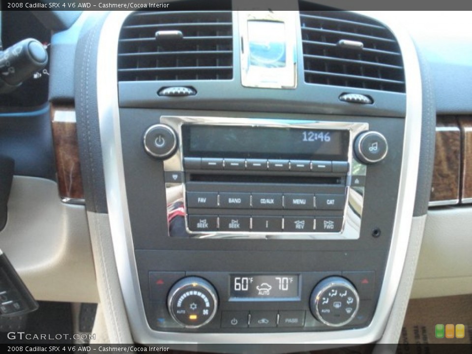 Cashmere/Cocoa Interior Controls for the 2008 Cadillac SRX 4 V6 AWD #69129968