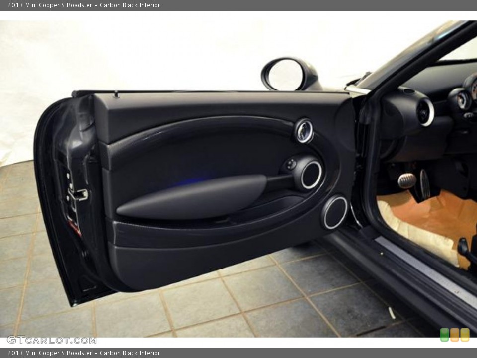 Carbon Black Interior Door Panel for the 2013 Mini Cooper S Roadster #69131393