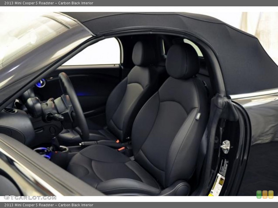 Carbon Black Interior Photo for the 2013 Mini Cooper S Roadster #69131411