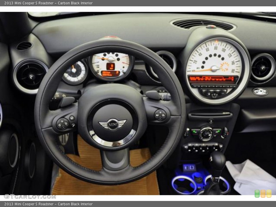 Carbon Black Interior Dashboard for the 2013 Mini Cooper S Roadster #69131432