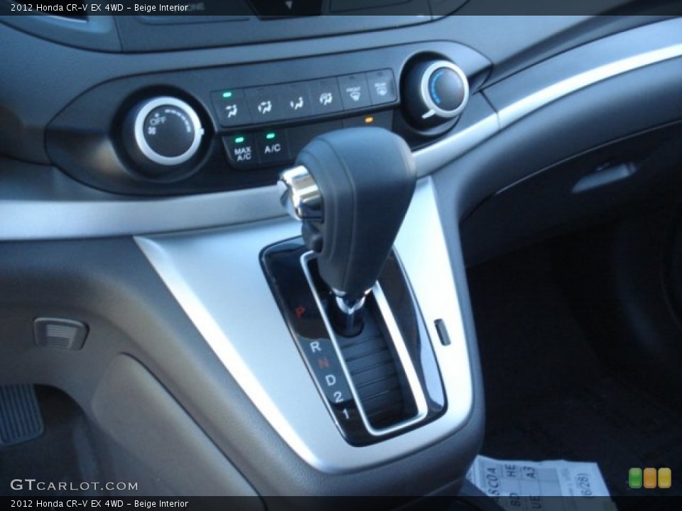 Beige Interior Transmission for the 2012 Honda CR-V EX 4WD #69132158