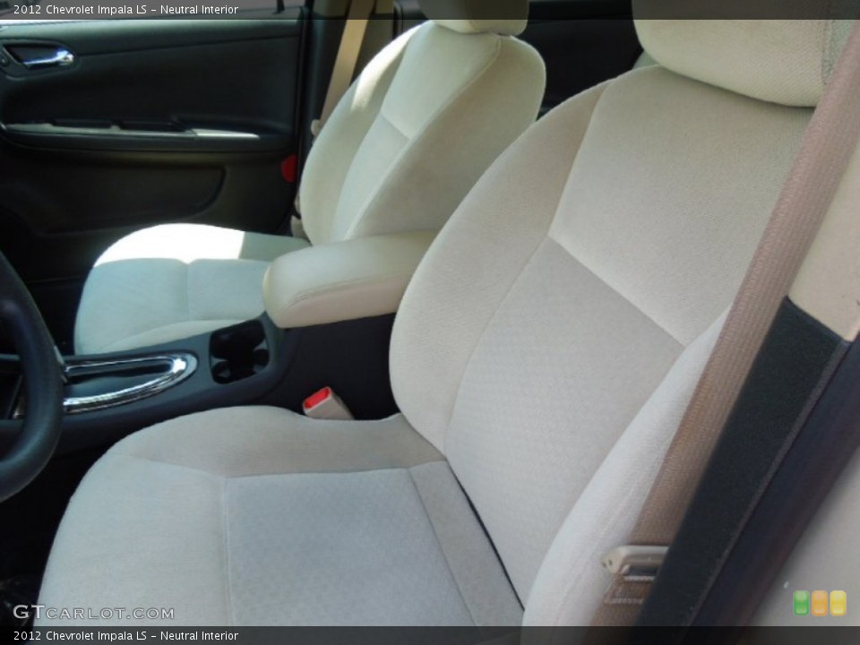 Neutral Interior Front Seat for the 2012 Chevrolet Impala LS #69137209