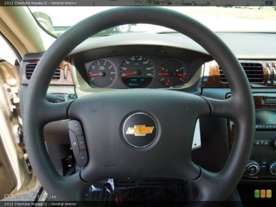 Neutral Interior Steering Wheel for the 2012 Chevrolet Impala LS #69137246