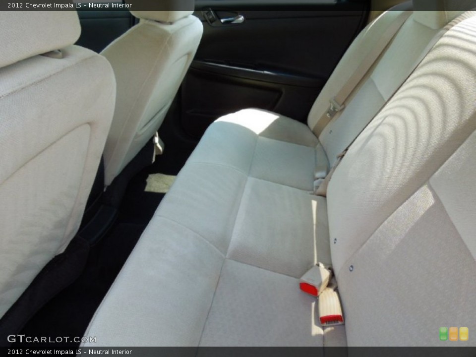 Neutral Interior Rear Seat for the 2012 Chevrolet Impala LS #69137264