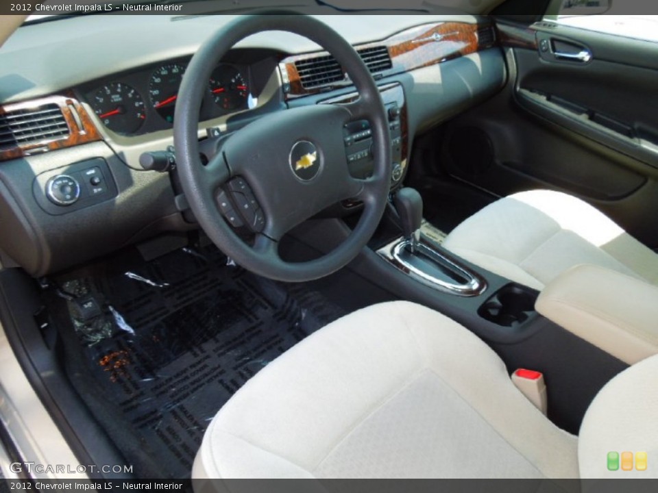 Neutral Interior Prime Interior for the 2012 Chevrolet Impala LS #69137354
