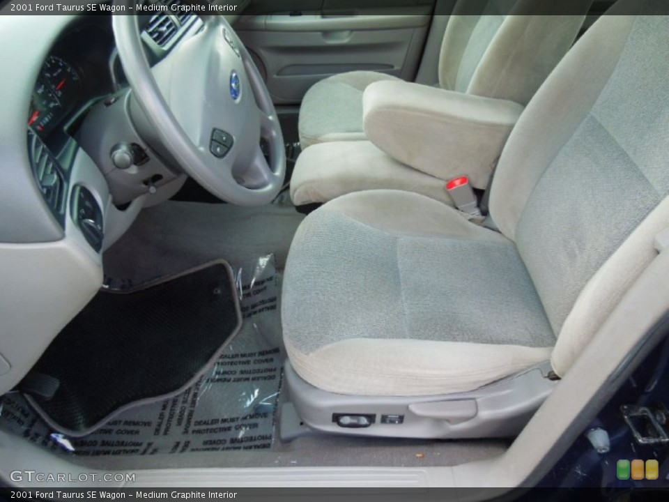 Medium Graphite Interior Front Seat for the 2001 Ford Taurus SE Wagon #69137939