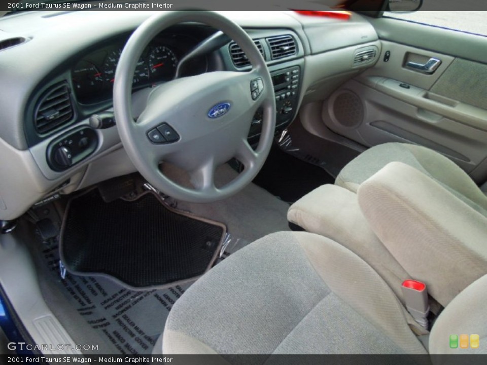 Medium Graphite 2001 Ford Taurus Interiors