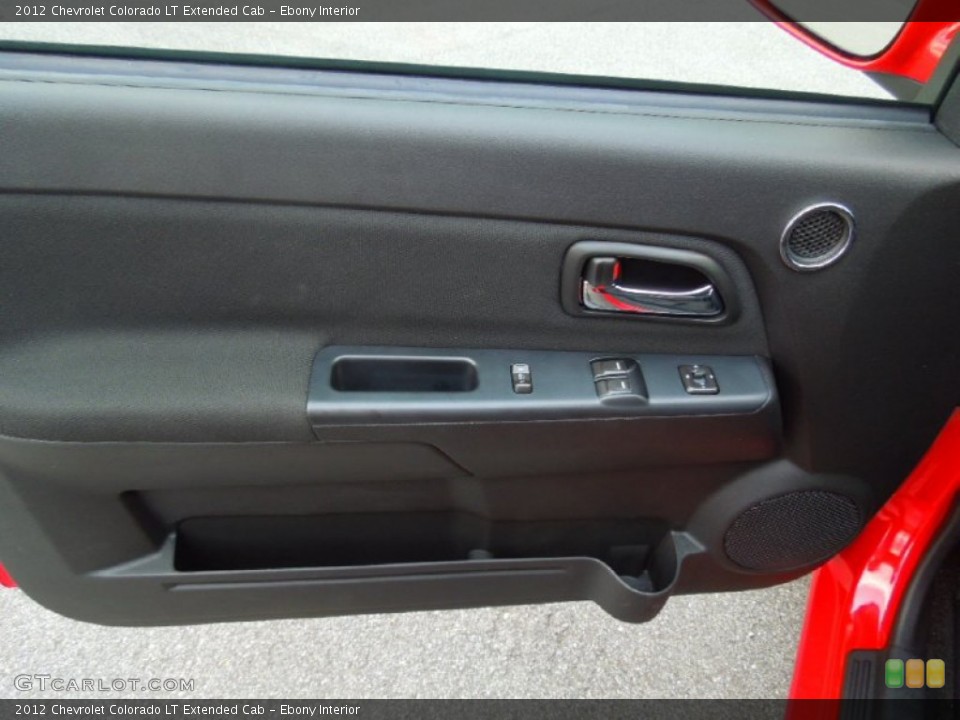 Ebony Interior Door Panel for the 2012 Chevrolet Colorado LT Extended Cab #69138821