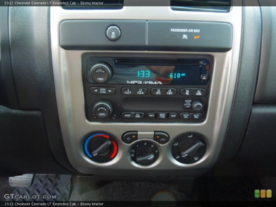 Ebony Interior Audio System for the 2012 Chevrolet Colorado LT Extended Cab #69138839