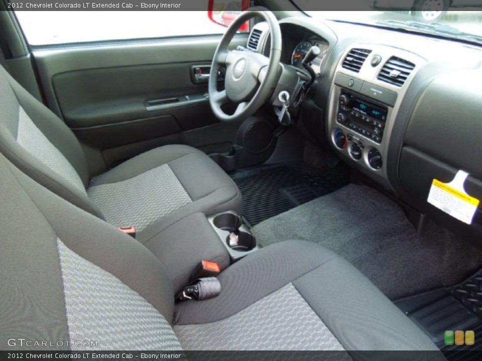 Ebony Interior Photo for the 2012 Chevrolet Colorado LT Extended Cab #69138914