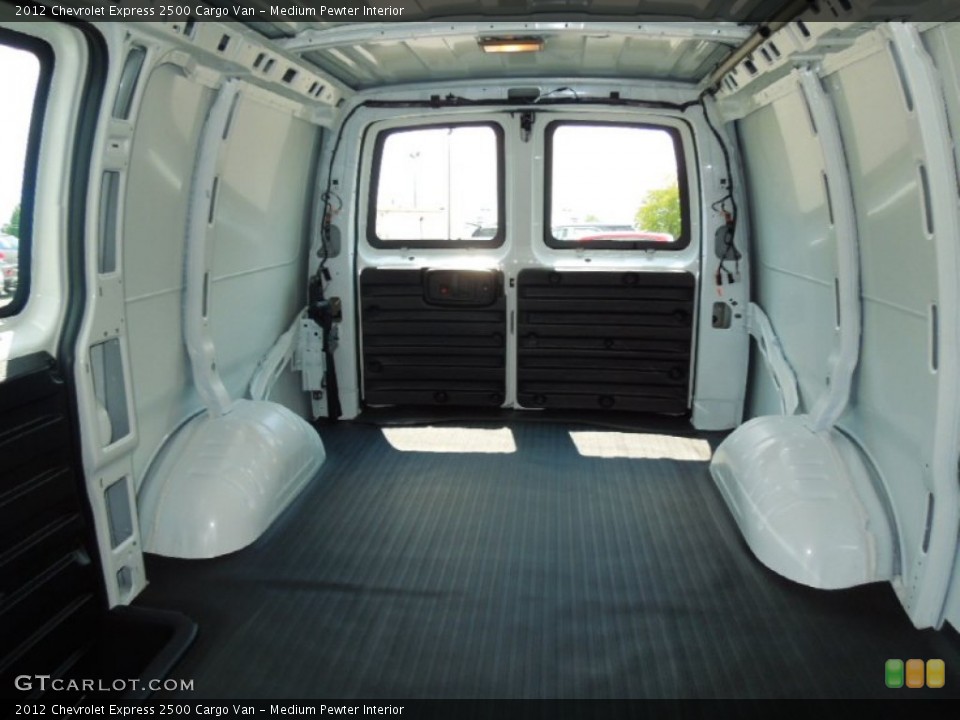 Medium Pewter Interior Trunk for the 2012 Chevrolet Express 2500 Cargo Van #69139076