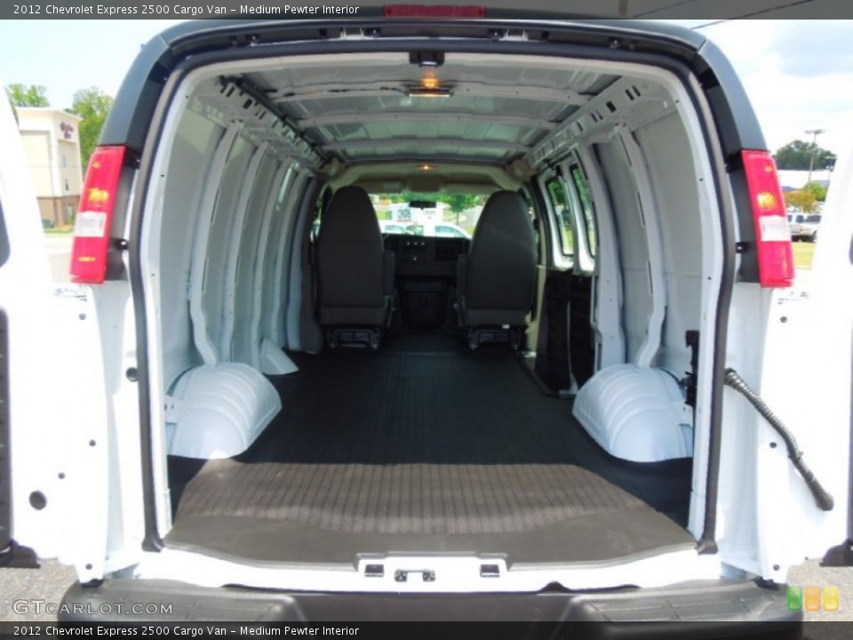Medium Pewter Interior Trunk for the 2012 Chevrolet Express 2500 Cargo Van #69139085