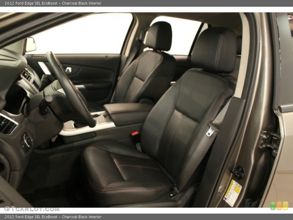 Charcoal Black Interior Front Seat for the 2012 Ford Edge SEL EcoBoost #69139489