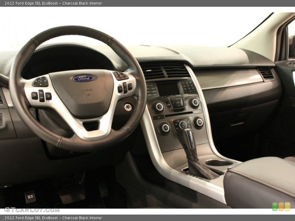 Charcoal Black Interior Dashboard for the 2012 Ford Edge SEL EcoBoost #69139499