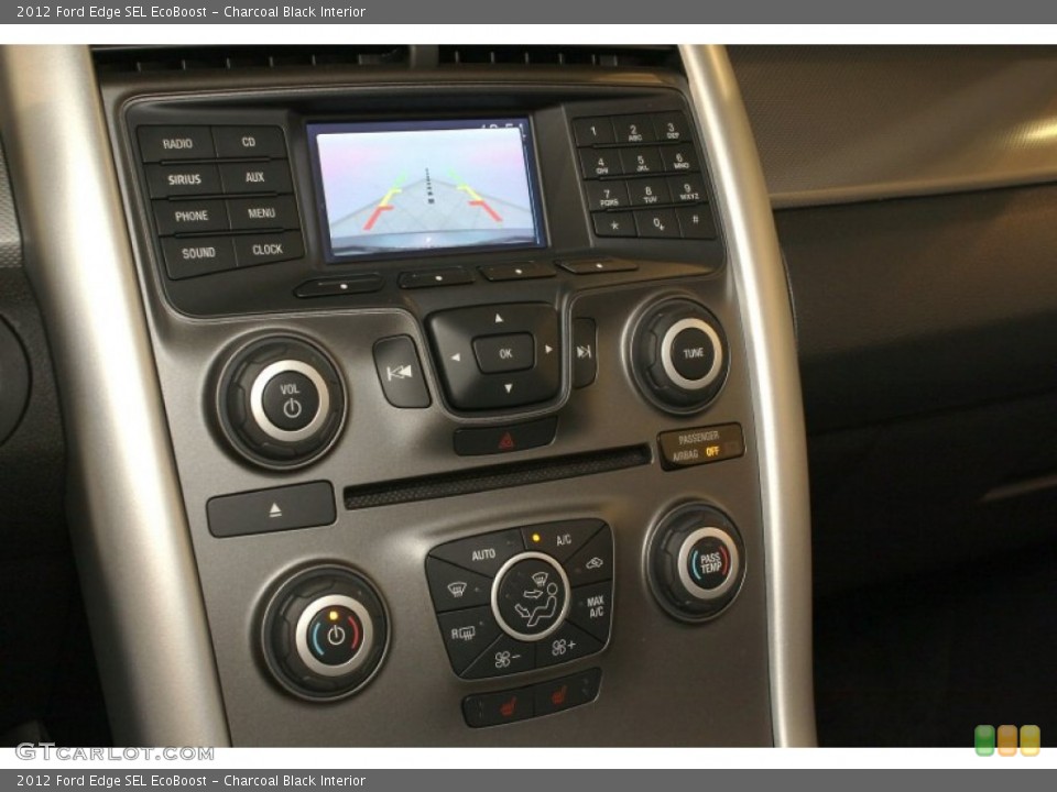 Charcoal Black Interior Controls for the 2012 Ford Edge SEL EcoBoost #69139643