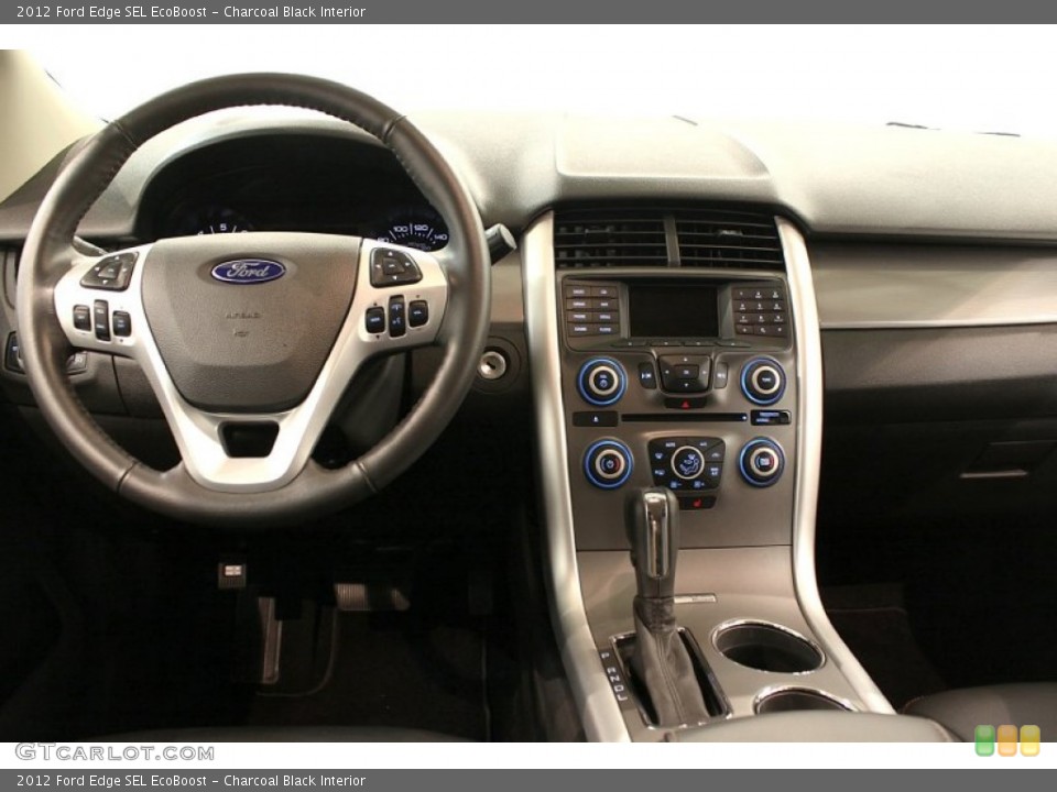 Charcoal Black Interior Dashboard for the 2012 Ford Edge SEL EcoBoost #69139722