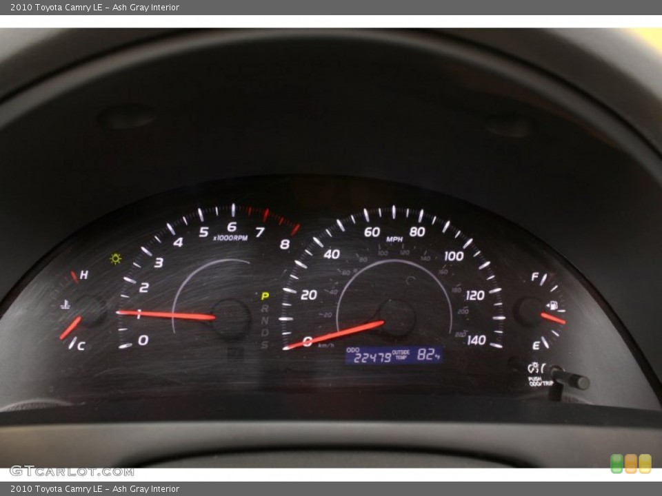 Ash Gray Interior Gauges for the 2010 Toyota Camry LE #69143888